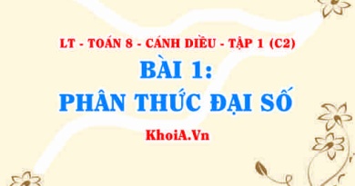 Khái niệm Phân thức đại số là gì, tính chất, ứng dụng của phân thức đại số? Toán 8 bài 1 c2cd1